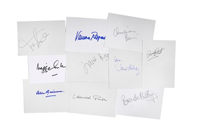 Lot 126 - Autograph Collection.- Cinema & Theatre