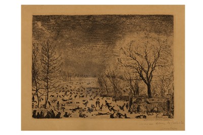 Lot 845 - JAMES ENSOR (BELGIAN 1860 - 1949)