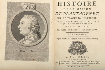 Lot 399 - Hume (David) Histoire d'Angleterre