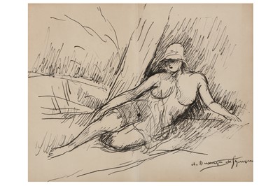 Lot 814 - ANDRE DUNOYER DE SEGONZAC (FRENCH 1884 - 1974)