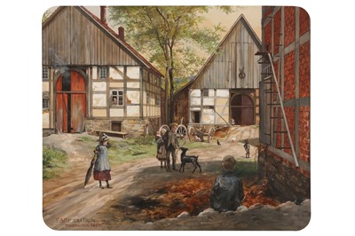 Lot 904 - ERNEST ALBERT FISCHER-CÖRLIN (GERMAN 1853 - 1932)