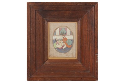 Lot 1044 - λ Erotic Miniature