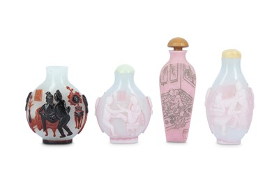 Lot 1016 - CHINESE SNUFF BOXES