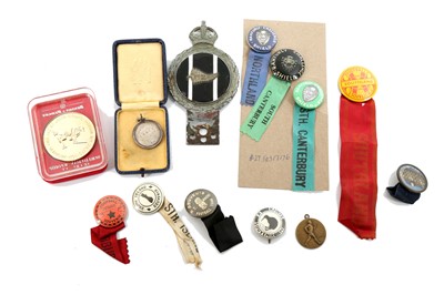 Lot 510 - New Zealand Interest.- Badges and Medals