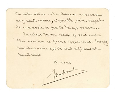 Lot 290 - Massenet (Jules)