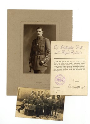 Lot 326 - British War Prisoner.- WWI