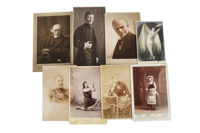 Lot 378 - Cabinet Cards and Cartes de visite, c.1880s–1900