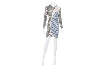 Lot 648 - Stella McCartney Long Sleeve Print Dress - Size 38
