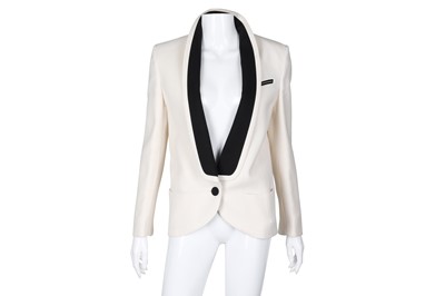 Lot 678 - Emilio Pucci Cream Tuxedo Jacket