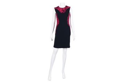 Lot 617 - Erdem Navy Sleeveless Dress