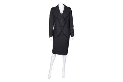 Lot 637 - Vivienne Westwood Grey Skirt Suit - Size 44/42