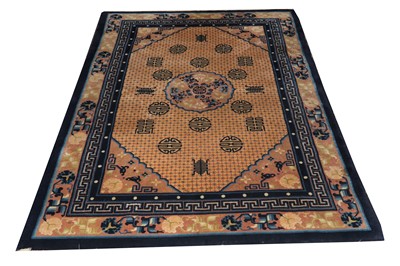 Lot 990 - A CHINESE PAO TAO RUG, CIRCA. 1970'S