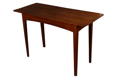 Lot 125 - A MID 1950's ENGLISH WALNUT SIDE TABLE BY ANTHONY HOLME-BARNETT