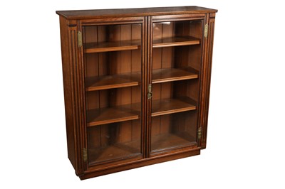 Lot 167 - A VICTORIAN AESTHETIC MOVEMENT MAHOGANY BOOKCASE TOP