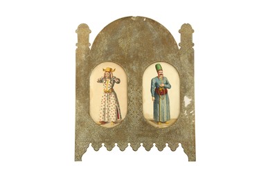 Lot 110 - TWO TINTED PLATES DEPICTING COSTUMES OF THE OTTOMAN EMPIRE