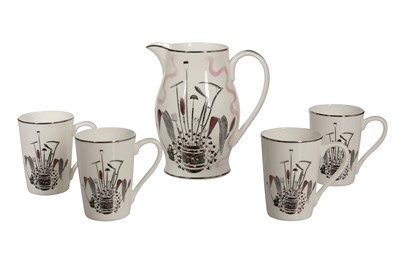 Lot 179 - ERIC RAVILLIOUS (1903-1942) FOR WEDGWOOD, A LEMONADE SET