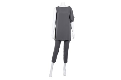 Lot 631 - Max Mara Grey Trouser and Tunic Set