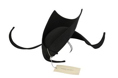 Lot 688 - Stephen Jones Black Structured Headpiece