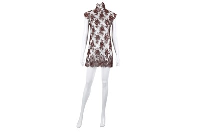 Lot 643 - Dolce & Gabbana Bronze Lace Top