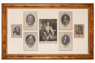 Lot 1211 - A COLLECTION OF TWENTY-EIGHT PORTRAITS OF MEN AND WOMEN, MOSTLY 18TH CENTURY