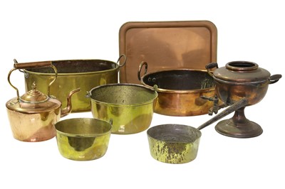 Lot 168 - A COPPER PRESERVE PAN, 19TH CENTURY
