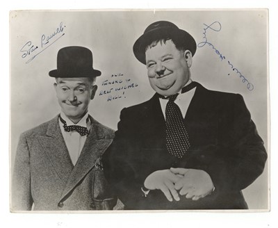 Lot 1530 - Laurel (Stan) & Oliver Hardy