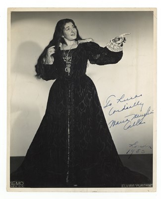 Lot 1604 - Callas (Maria)