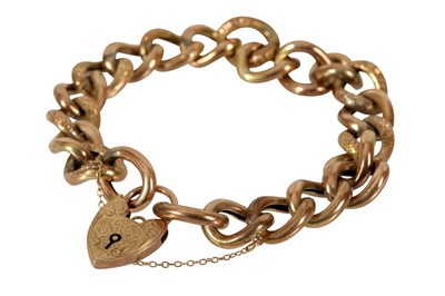 Lot 50 - A CHASED BRACELET