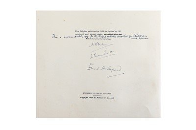 Lot 1586 - Milne (A.A.)