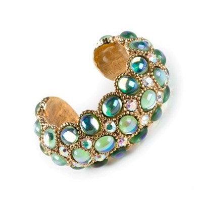 Lot 73 - Claire Deve Crystal Embellished Cuff