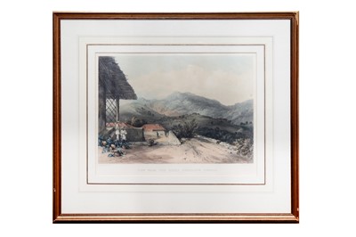Lot 1154 - PEACOCKE (STEPHEN PONSONBY) VIEW FROM THE UPPER BUNGALOW, COHOOR [1847]