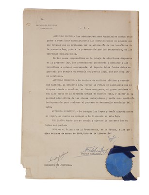 Lot 1655 - Castro (Fidel)