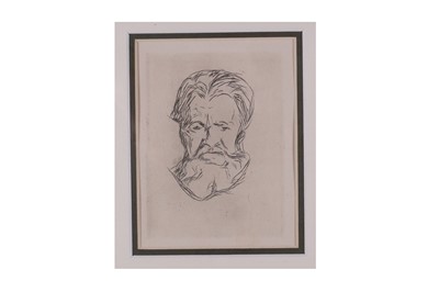 Lot 1212 - Munch (Edvard) Head of a Man, 1906