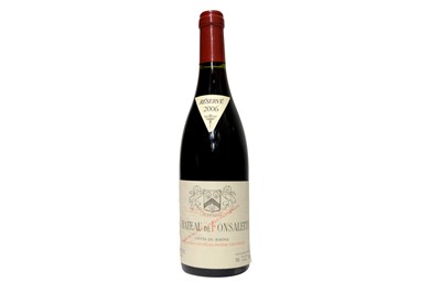 Lot 32 - Chateau de Fonsalette Cotes du Rhone 2008