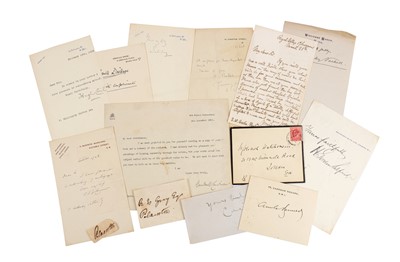 Lot 1432 - Autograph Collection.- Miscellaneous