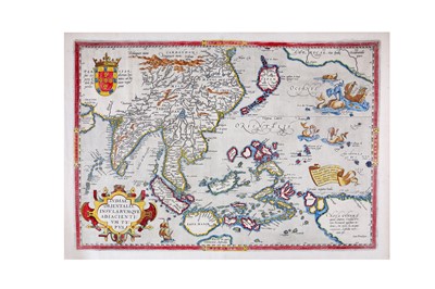 Lot 1135 - East Indies, Cambodia, Thailand and California.- Ortelius (Abraham)