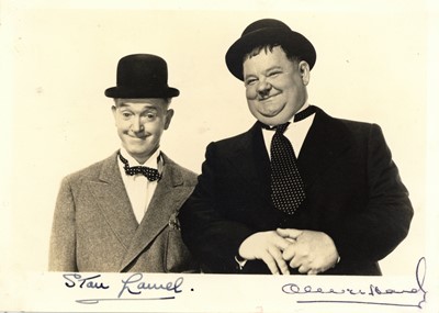 Lot 1528 - Laurel (Stan) & Oliver Hardy