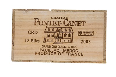 Lot 54 - Chateau Pontet-Canet 2003