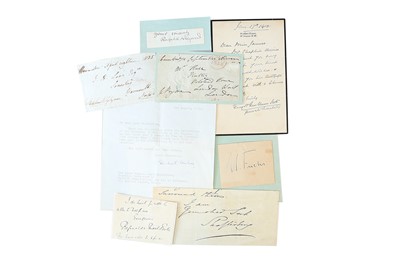 Lot 1431 - Autograph Collection.- Miscellaneous