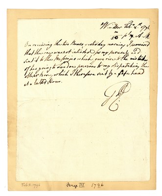 Lot 1711 - George III, King of Great Britain and Ireland