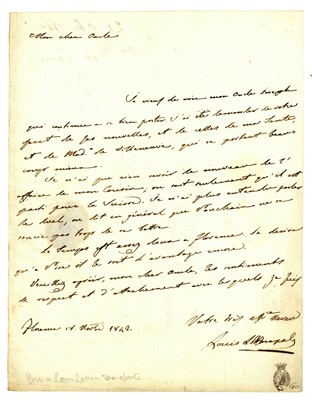 Lot 1703 - Bonaparte (Louis Lucien)