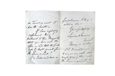 Lot 1730 - [Victoria, Queen of the United Kingdom of Great Britain and Ireland]