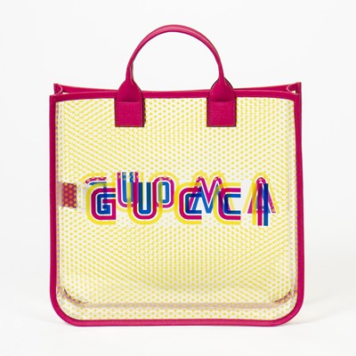 Lot 33 - Gucci Amour Transparent Shopping Tote