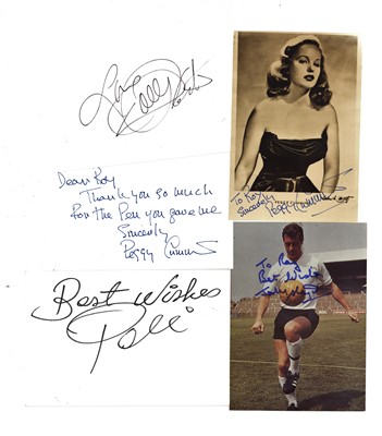 Lot 1434 - Autograph Collection.- Miscellaneous