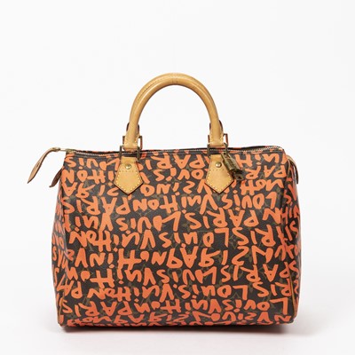 Lot 4 - Louis Vuitton Stephen Sprouse Graffiti Speedy 30