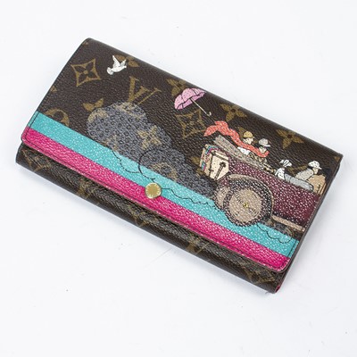 Lot 21 - Louis Vuitton Evasion Sarah 10 Wallet