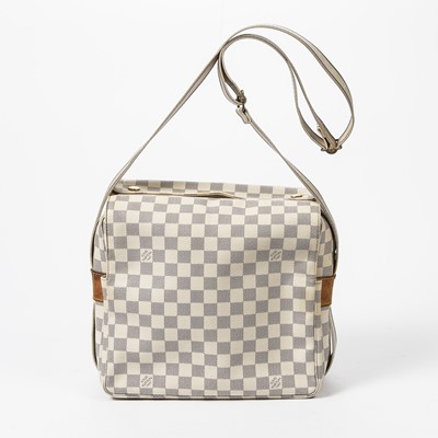 Lot 70 - Louis Vuitton Damier Azur Naviglio Shoulder Bag