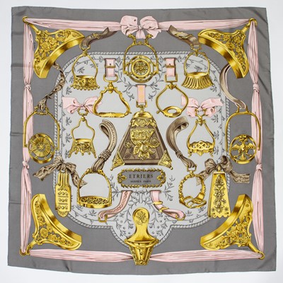 Lot 64 - Hermes 'Etriers' Silk Scarf