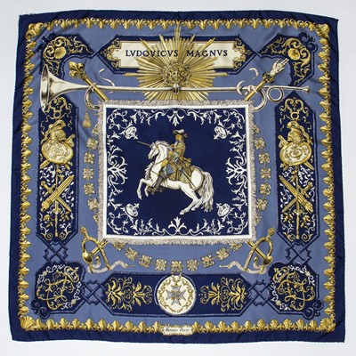 Lot 88 - Hermes 'Ludovicus Magnus' Silk Scarf
