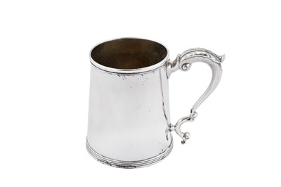 Lot 175 - An early 19th century Indian colonial silver small mug, Madras, circa 1814 by Robert Gordon II (active 1802-1818)